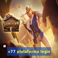 c77 plataforma login